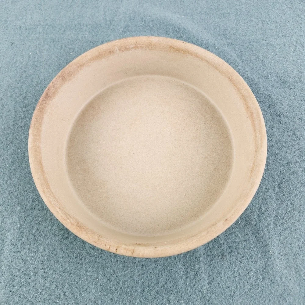 Pampered Chef 8in Round Mini Baker #1470 Stone‎ Pie Plate 8